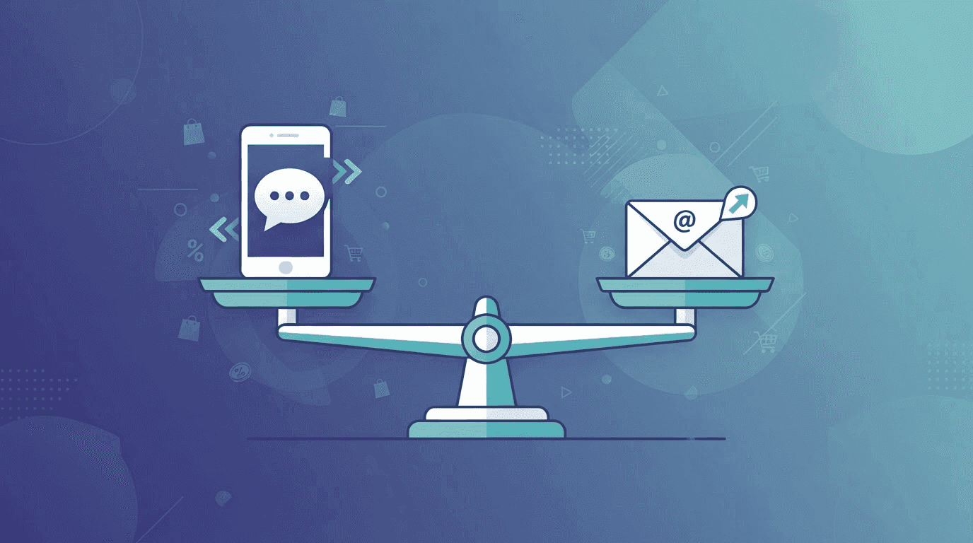 SMS vs Email Marketing for Shopify: Which Wins